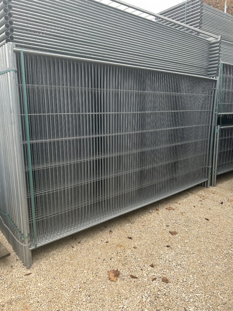 Mobil kerítés elem, sűrű pálcás (3,5m x 2m)